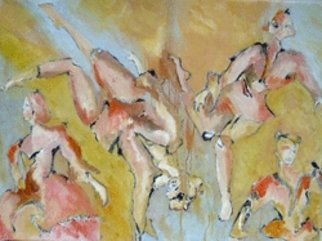 Artist: Corinne Medina-saludo - Title: Spanish Love: Jimena Sadness - Medium: Oil Painting - Year: 2006