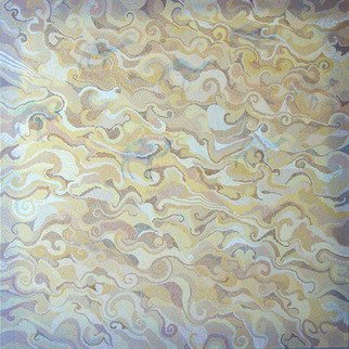 Stuart Davis: 'Journey to Gilf Kebir', 2004 Oil Painting, Abstract Landscape. 