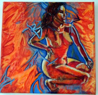 Artist: Melcha C - Title: Flamboyer - Medium: Acrylic Painting - Year: 2008