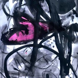 Melina Mataji: 'about xlove', 2020 Acrylic Painting, Love. Artist Description: Painting, Acrylicon Paper...