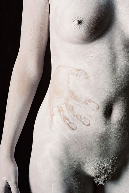 Artist Youri Messen-Jaschin. 'BODY ART PAINTING PERFORMANCE' Artwork Image, Created in 2005, Original Bas Relief. #art #artist
