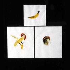 Youri Messen-jaschin: 'Bananas', 1990 Pencil Drawing, Erotic. Artist Description: (r) by 1990 Prolitteris Postfach CH. - 8033 Zurich (c) by 1990 Youri Messen- Jaschin Switzerland ...