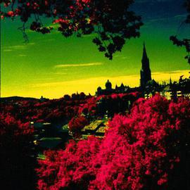 Youri Messen-jaschin: 'Berne IV', 1981 Color Photograph, Landscape. Artist Description: (r) 1981. by ProLitteris, Po. Box CH- 8033 Zurich / (c) 1981 by Youri Messen- Jaschin Switzerland ...