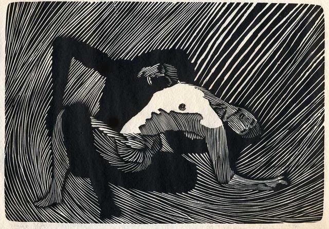 Artist Youri Messen-Jaschin. 'Danse III' Artwork Image, Created in 1976, Original Bas Relief. #art #artist