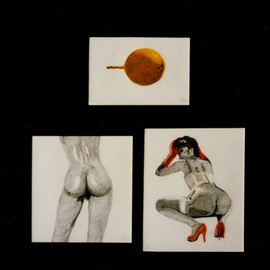 Youri Messen-jaschin: 'Sweet Passion Fruit', 1990 Pencil Drawing, Erotic. Artist Description: (r) by 1990 Prolitteris Postfach CH. - 8033 Zurich (c) by 1990 Youri Messen- Jaschin Switzerland  ...