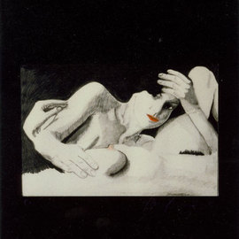Youri Messen-jaschin: 'TOI', 1990 Pencil Drawing, Erotic. Artist Description: (r) by 1990 Prolitteris Postfach CH. - 8033 Zurich (c) by 1990 Youri Messen- Jaschin Switzerland  ...