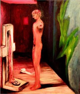 Eduardo Diaz: 'Yo', 2004 Oil Painting, Death. 