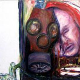 Eduardo Diaz: 'polution', 2004 Mixed Media, Death. 