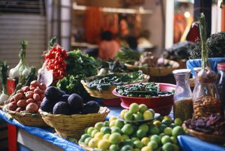 Artist: Marcia Geier - Title: Oaxaca Market, Mexico - Medium: Color Photograph - Year: 2005