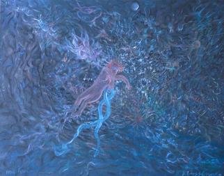 Artist: Micha Nussinov - Title: Light of Darkness 1 - Medium: Pastel - Year: 2004