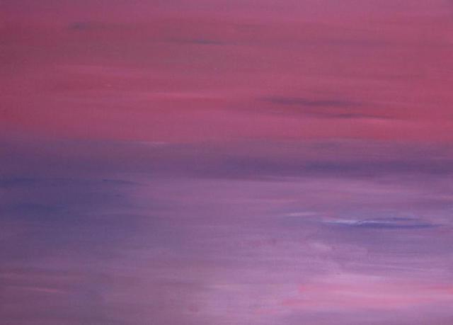 Michael Puya  'Evening Tendency', created in 2005, Original Painting Tempera.