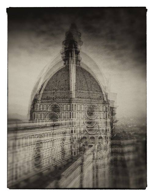 Milan Hristev  'The Duomo In Florence', created in 2008, Original Photography Silver Gelatin.