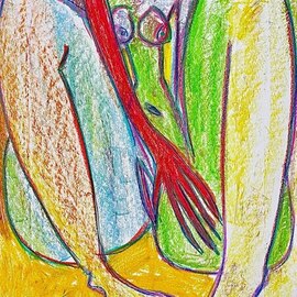 Ion Morarescu: 'riana', 2020 Pencil Drawing, Nudes. Artist Description: Graphic pencil on paper...