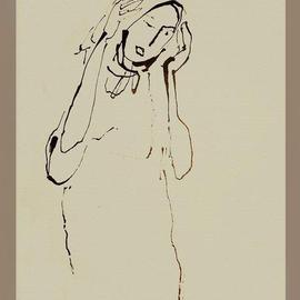 Mikhail Priorov Artwork A Woman, 2013 Other Drawing, undecided