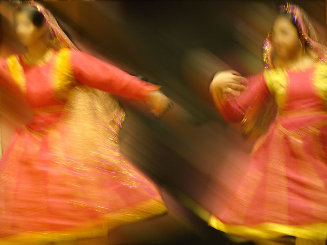 Nancy Bechtol  'Swing Hindi Dance 1', created in 2009, Original Photography Mixed Media.