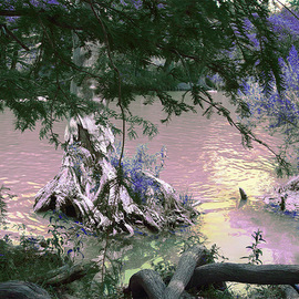 Nancy Wood: 'River 2', 2013 Other Photography, Travel. Artist Description:      Digital Photo on Canvas     ...