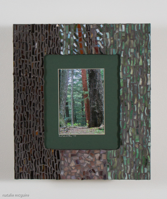 Natalie Mcguire  'Red Wood', created in 2015, Original Mosaic.