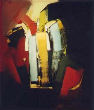 Nick-dumitru Vladulescu: 'Hallowen dog', 2006 Oil Painting, Abstract Figurative.  The harmony of light ...