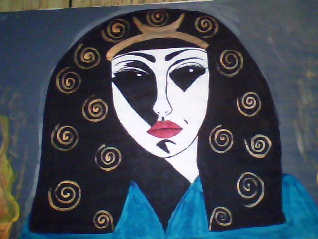 Mercedes Morgana Reyes  'Hecate', created in 2011, Original Painting Acrylic.
