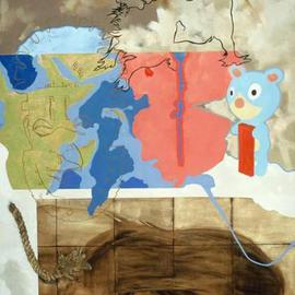Neils Neilson: 'Untitled 5', 2004 Oil Painting, Representational. 