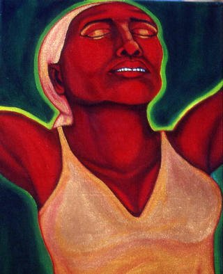 Artist: Nicole Pea - Title: Every Women 2 - Medium: Acrylic Painting - Year: 1998