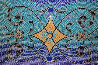 Nora Cervino: 'Flower', 2008 Mosaic, Floral.  tiles. ...