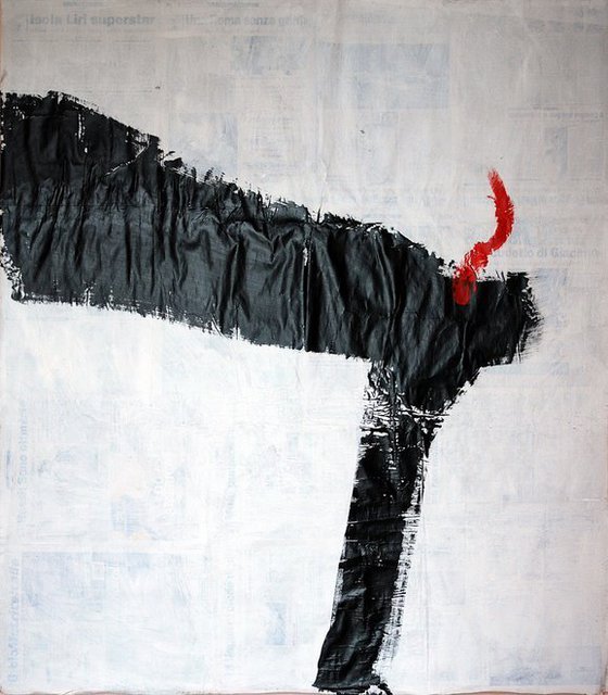 Artist Nebojsa Aleksic. 'To Stop Me Stopped' Artwork Image, Created in 2007, Original Painting Acrylic. #art #artist