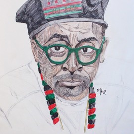 Nu Shei: 'spike lee', 2018 Other Drawing, Celebrity. Artist Description: Spike Lee directed one of my favourite moviesMalcom X .Besides coming from the notorious streets of Brooklyn he has also became one of the most decorated Directors in Hollywood since with an amazing filmography list.Homage piece. ...