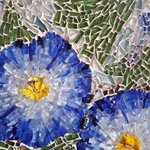 blue flowers By Natalija Zabav