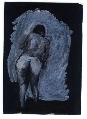 Dario Raffaele Orioli: 'croquies 10', 1977 Other Drawing, nudes. 