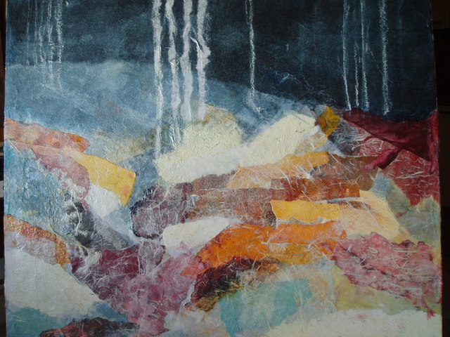 Paola Di Renzo  'Winter', created in 2009, Original Painting Acrylic.