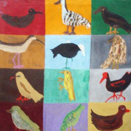 12 birds By Patrice Tullai