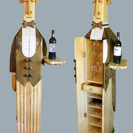 The Butler wine cabinet By Paul Carbo