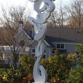 Sonic Fusion II commission sculpture By Paul Machalaba