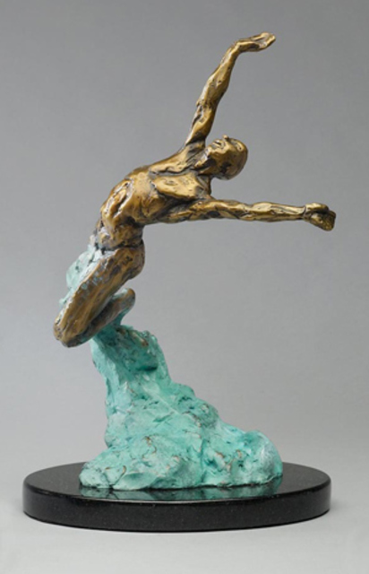 Paul Orzech  'Celebration', created in 2009, Original Sculpture Bronze.