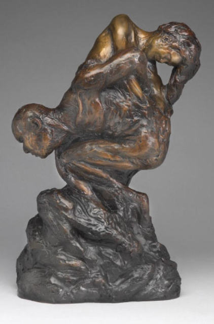 Paul Orzech  'Genesis', created in 2003, Original Sculpture Bronze.