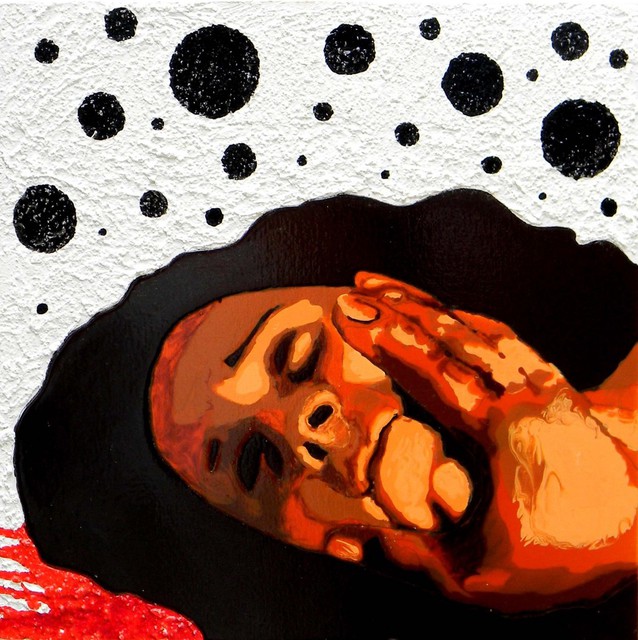 Eduardo Acevedo  'Fem Abuse', created in 2009, Original Painting Acrylic.