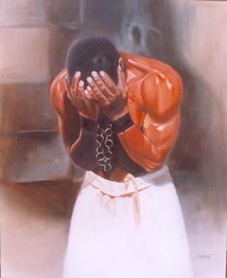 Artist: Peter Odeh - Title: NEVER AGAIN - Medium: Acrylic Painting - Year: 2008