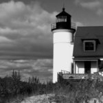 Lighthouse at Sleeping Bear Dunes II By C. A. Hoffman