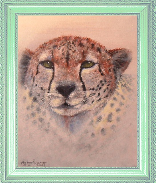 Artist Michael Pickett. 'Cheetah' Artwork Image, Created in 2012, Original Photography Other. #art #artist