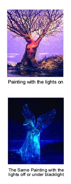 Artist Michael Pickett. 'Tree Angel Day Into Night' Artwork Image, Created in 2004, Original Photography Other. #art #artist