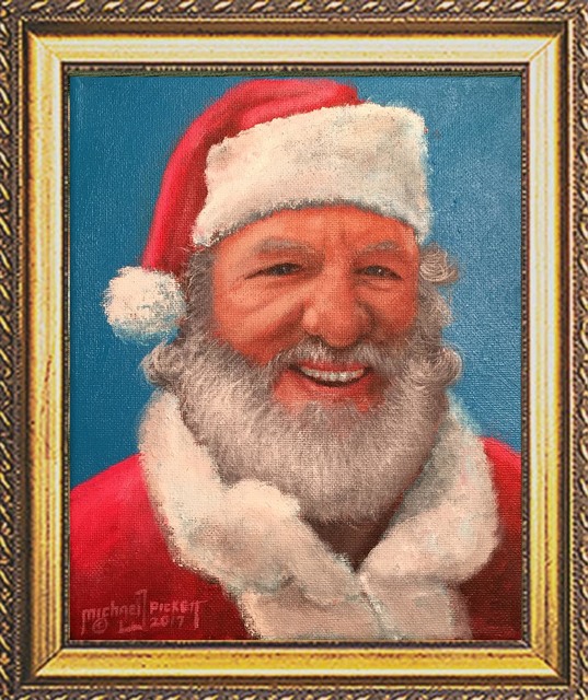Artist Michael Pickett. 'Real Santa' Artwork Image, Created in 2017, Original Photography Other. #art #artist