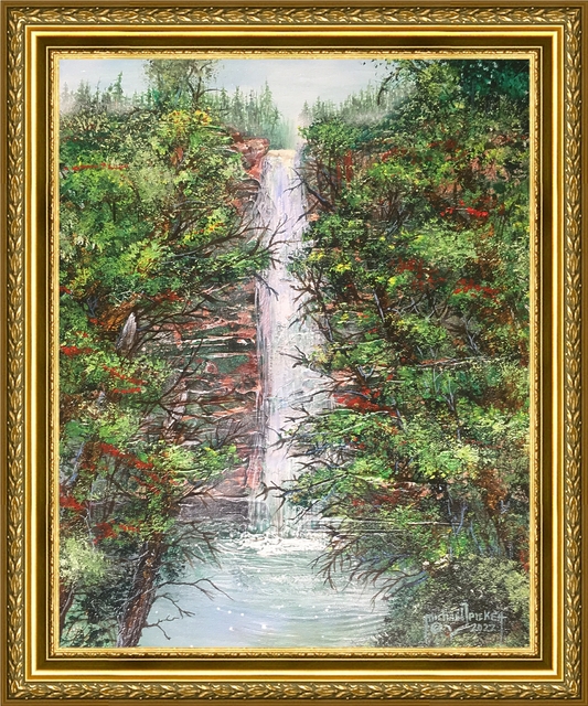 Artist Michael Pickett. 'Waterfall' Artwork Image, Created in 2022, Original Photography Other. #art #artist