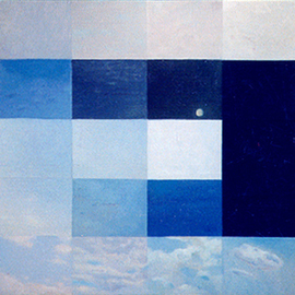 Andrew Pichakhchi: 'sky travels', 1992 Oil Painting, Travel. Artist Description: 