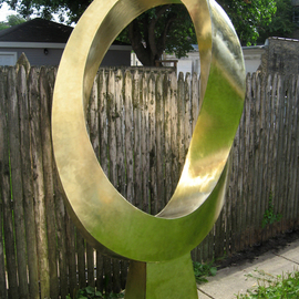 Plamen Yordanov Artwork INFINITY, 2015 Bronze Sculpture, Abstract