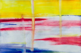Artist: Polina Kolesnik - Title: sunset on the lake - Medium: Oil Painting - Year: 2018