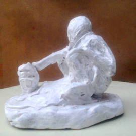 Satya Prakash Artwork Sculpture, 2015 Handbuilt Ceramics, Abstract