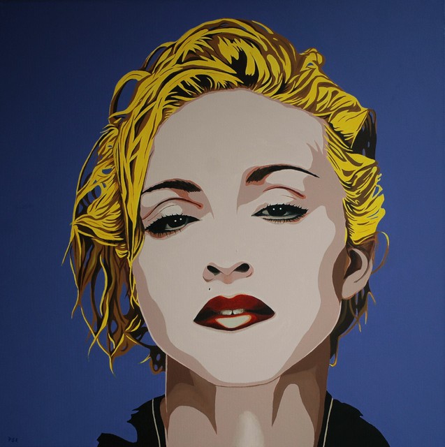 Peter Seminck  'Madonna', created in 2016, Original Painting Acrylic.