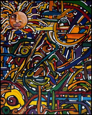 Artist: Patrick Sean Kelley - Title: A morning in Lima - Medium: Oil Painting - Year: 2007
