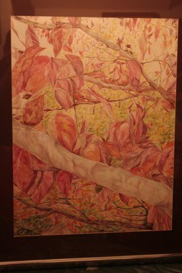 Artist: Racheal Yang - Title: autumn leaves - Medium: Watercolor - Year: 2008